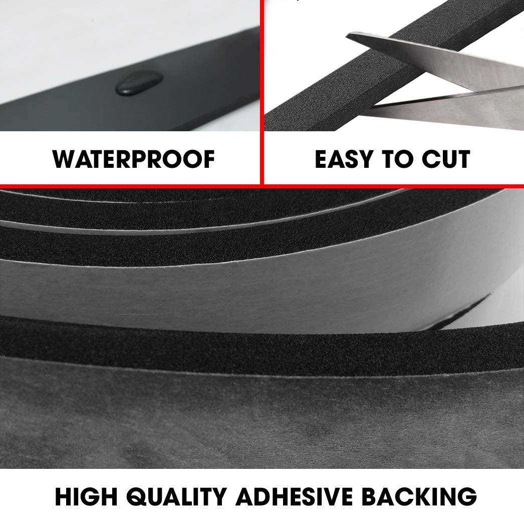 Neoprene Foam Strip Roll by Dualplex Wide x 10′ Long x Thick - Cheap Fitting