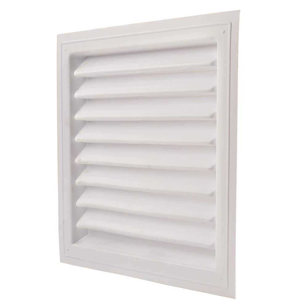 Master Flow 18 in. x 24 in. Plastic Wall Louver Static Vent SL18X24 - Cheap Fitting