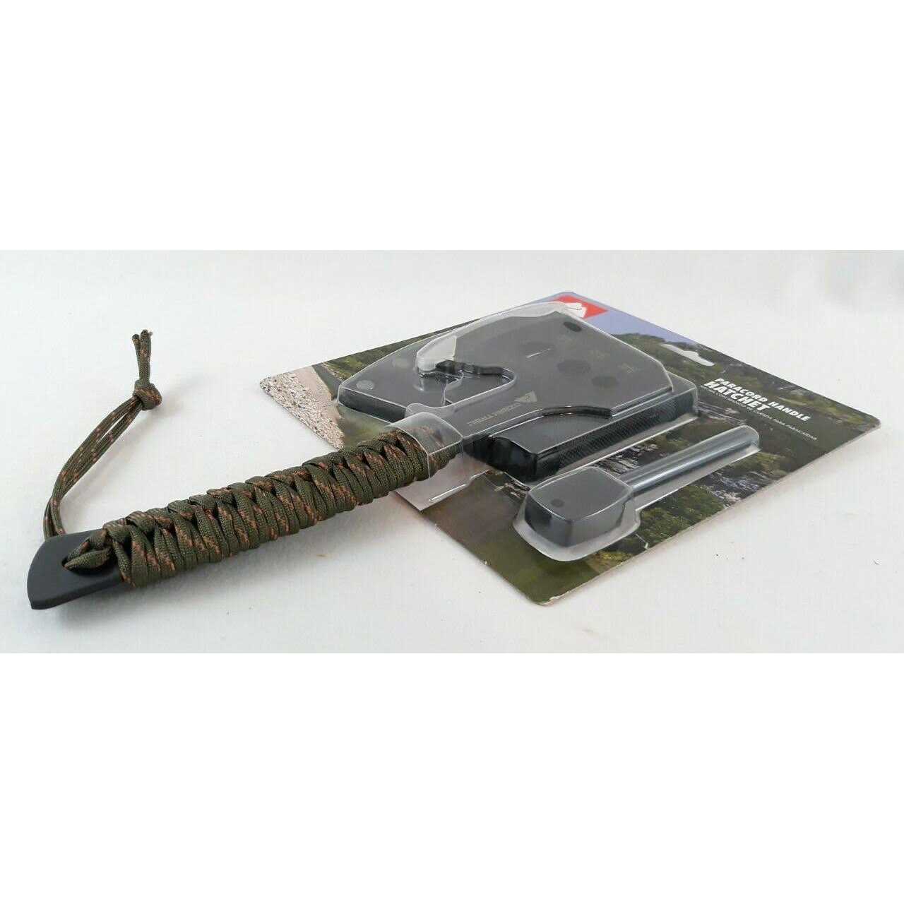 Ozark Trail Paracord Axe Hatchet with Fire Starter - Cheap Fitting