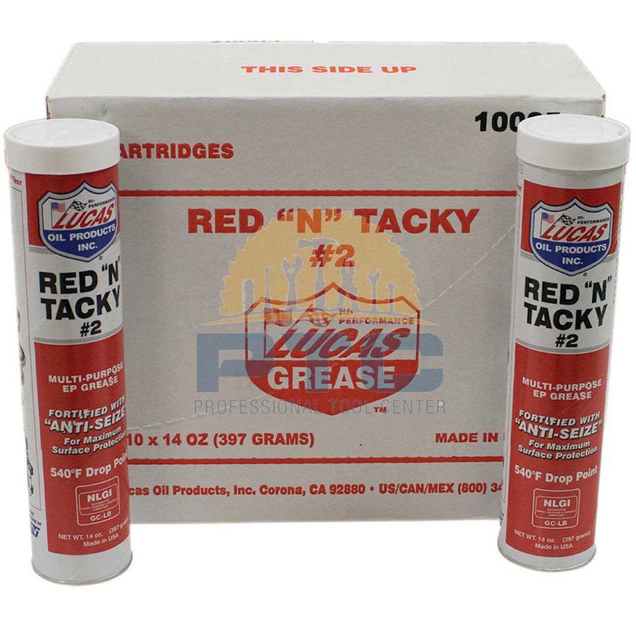 Lucas Oil Stens Red N Tacky Grease 051-611 10 Tubes/14 oz - Cheap Fitting