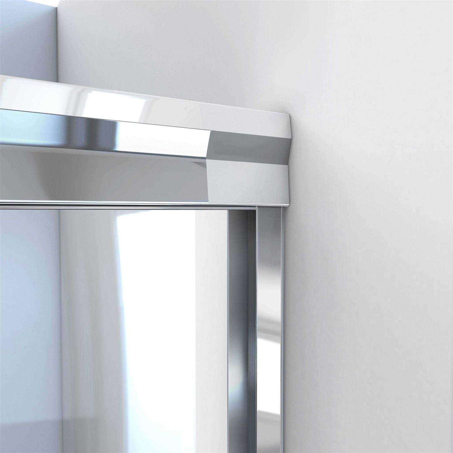 DreamLine Alliance Pro BG 56-60 in. W x 70 3/8 in. H Semi-Frameless Sliding Shower Door SDAB60W700VXX01 - Cheap Fitting