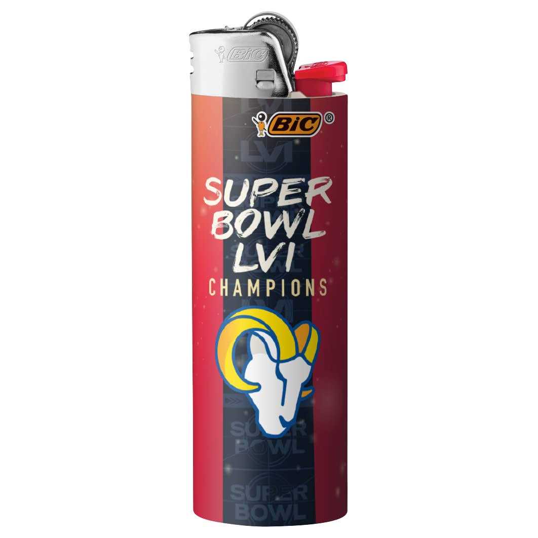 Bic Special Edition Super Bowl LVI Champions Series Maxi Pocket Lighters - Cheap Fitting