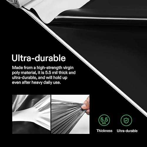 VIVOSUN Black and White Panda Film 10 x 5.5 Mil Poly Film - Cheap Fitting