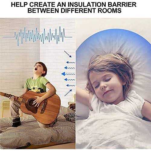 Soundproof Wall Panels Kuchoow Sound Panels 12 Pack High Density Acoustic Panels Sound Absorbing Self-Adhesive - Cheap Fitting