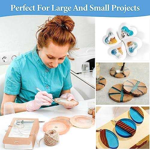 Epoxy Resin 34OZ Epoxy Resin Kit Crystal Clear Epoxy Resin Kit - Cheap Fitting