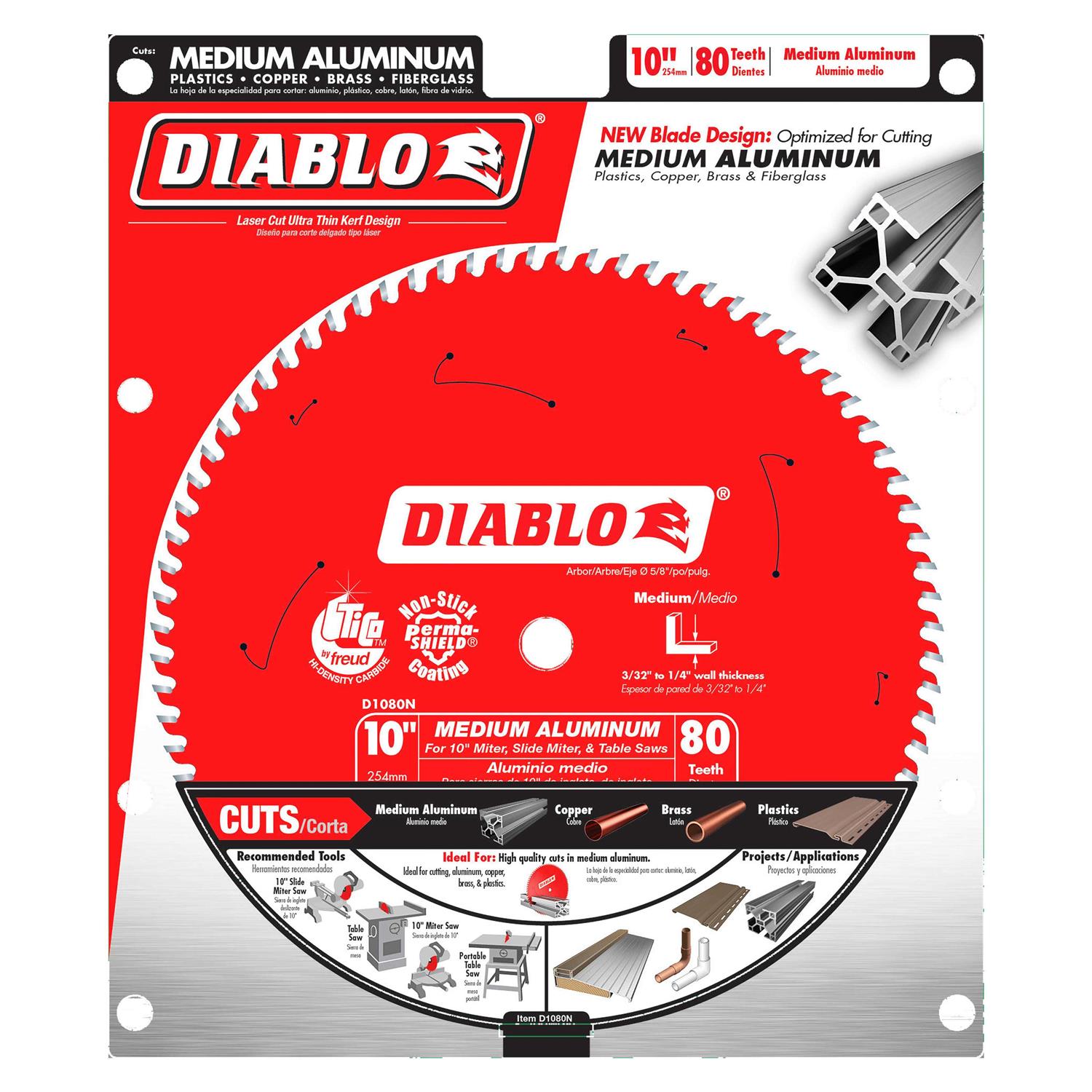 Diablo Circular Saw Blade D1080N - Cheap Fitting