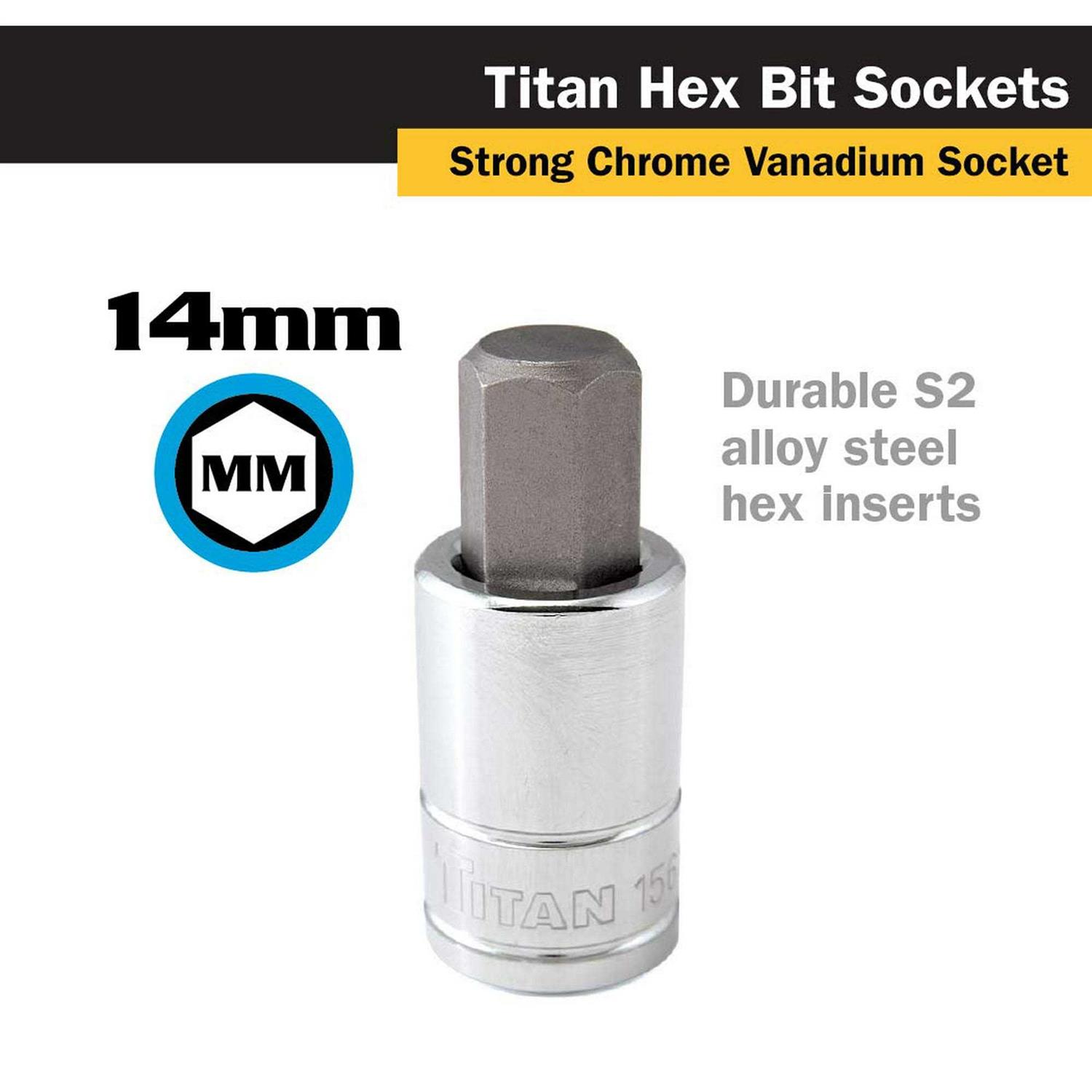 Titan Hex Bit Socket - Cheap Fitting