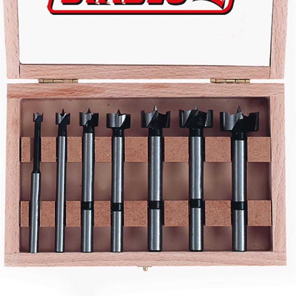 Diablo FB-107 7 Piece Forstner Bit Set - Cheap Fitting