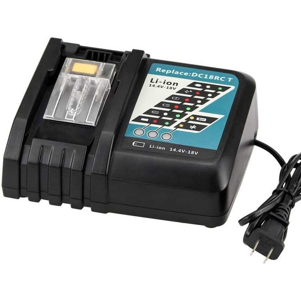 Rapid Charger Compatible with Makita 14.4V 18V Lithium-Ion Battery BL1815 BL1830 - Cheap Fitting
