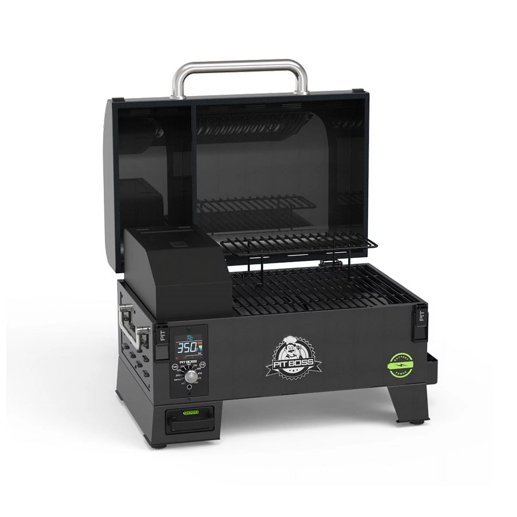 Pit Boss Portable Battery Powered Wood Pellet Grill - Cheap Fitting