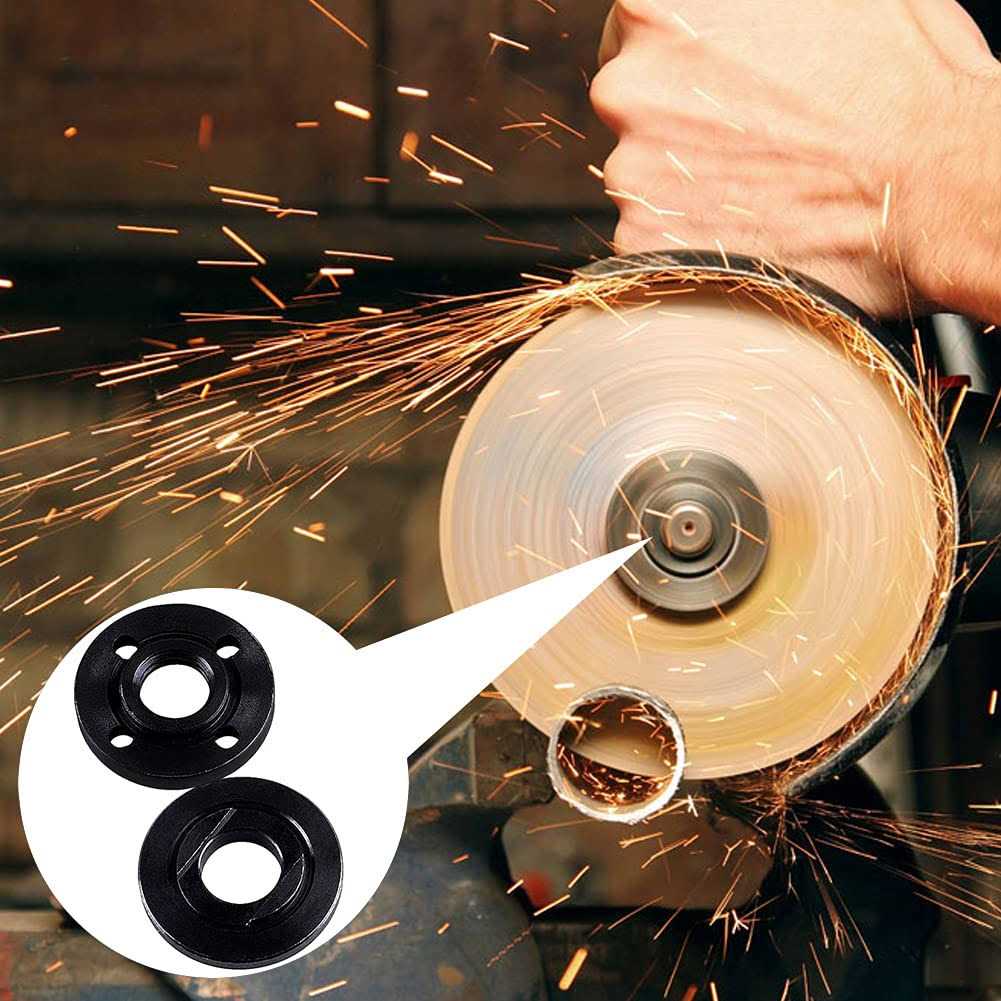 Set of 4 Grinder Flange Replacement Parts 5/8-11 Grinder Nuts - Cheap Fitting