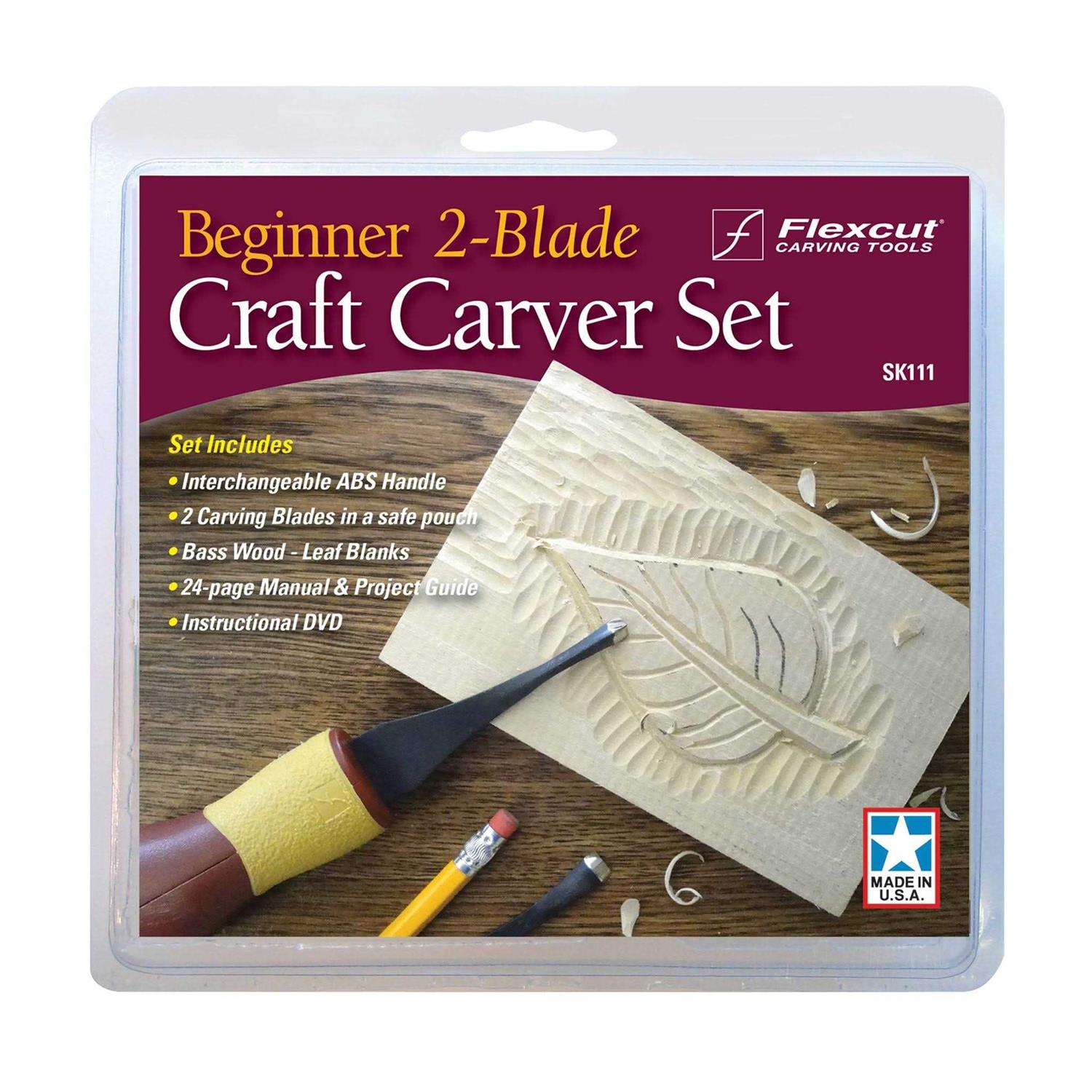 Flexcut Beginner 2-Blade Craft Carver Set - Cheap Fitting