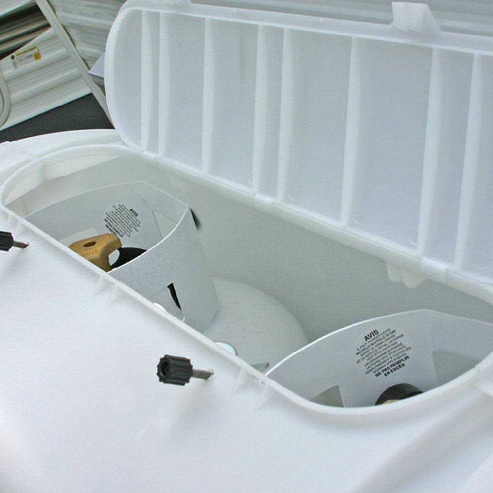 Camco 30-lb Heavy-Duty Polypropylene Propane Tank COVER - Cheap Fitting