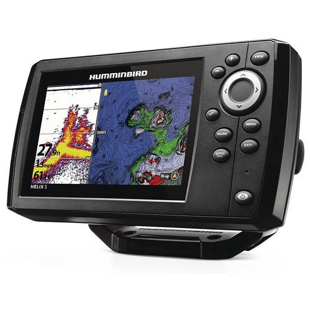 Humminbird HELIX 5 CHIRP GPS G3 Fishfinder, Includes Transom-mount Transducer - 411660-1 - Cheap Fitting
