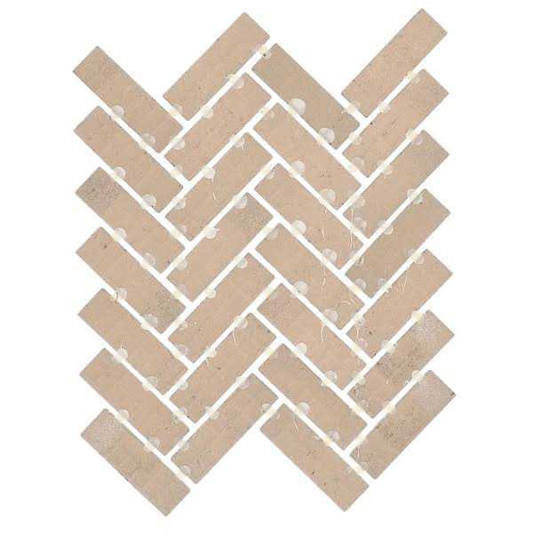Daltile Restore Gray 9 in. x 12 in. Glazed Ceramic Herringbone Mosaic Tile - Cheap Fitting