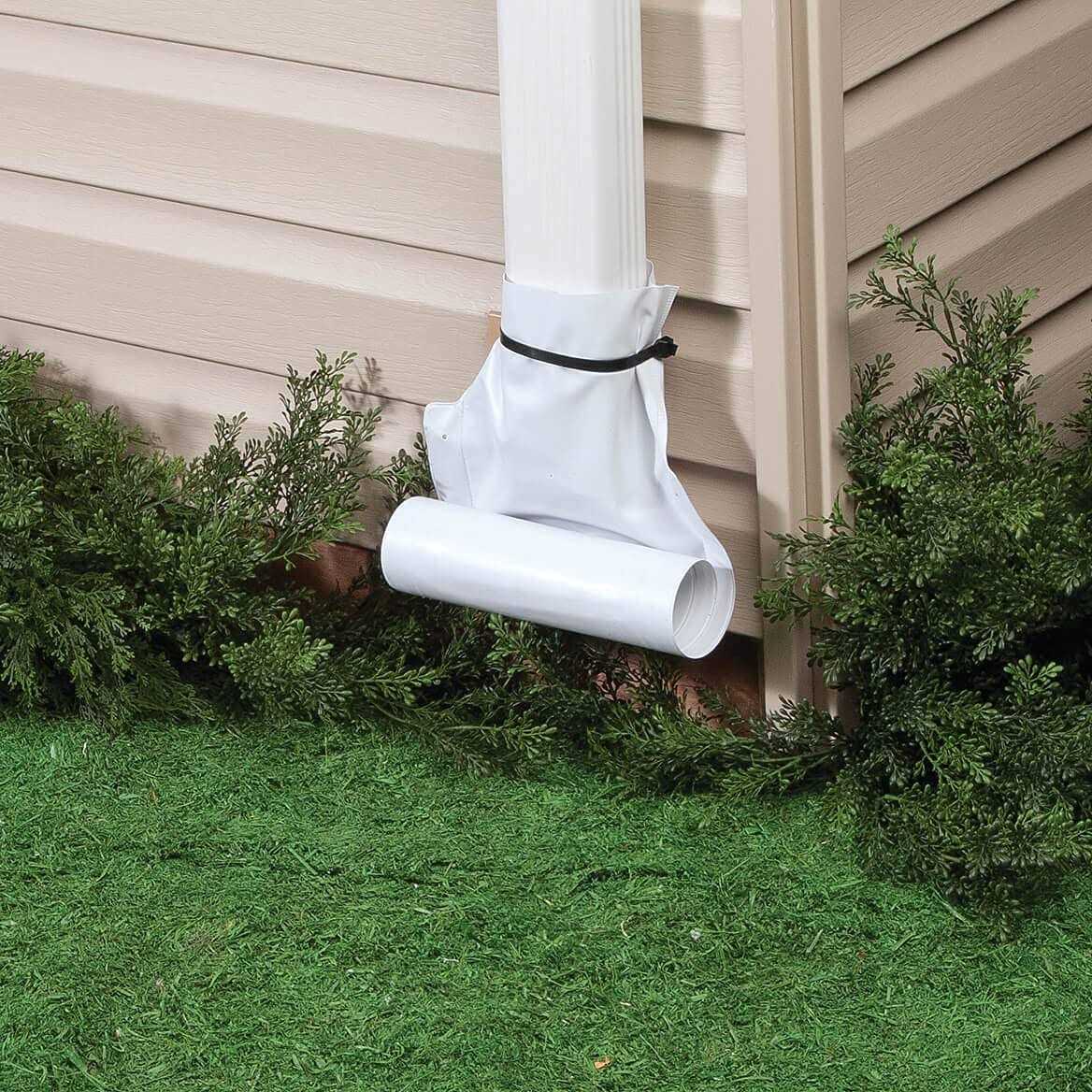Fox Valley Traders Vinyl Downspout Gutter/drain Extension - Cheap Fitting