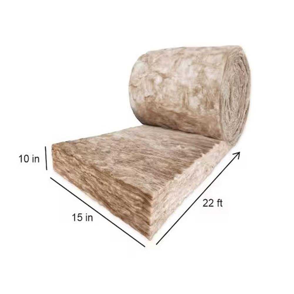 Knauf Insulation R-30 EcoRoll Unfaced Fiberglass Insulation Roll 10 in. x 15 in. x 22 ft - Cheap Fitting