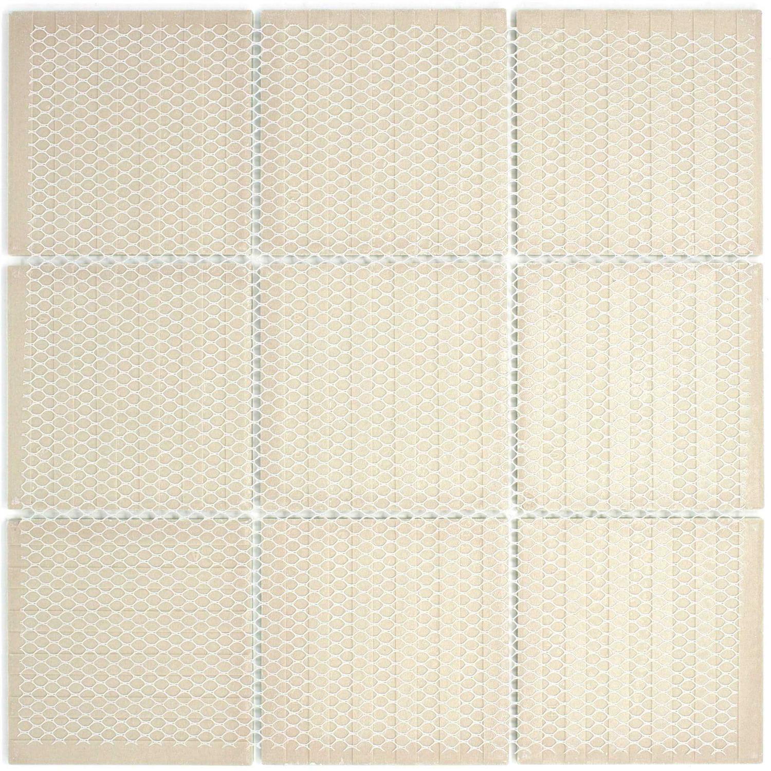 MOLOVO Porcetile Gray 11.82 in. x 11.82 in. Squares Matte Porcelain Mosaic Wall and Floor Tile - Cheap Fitting