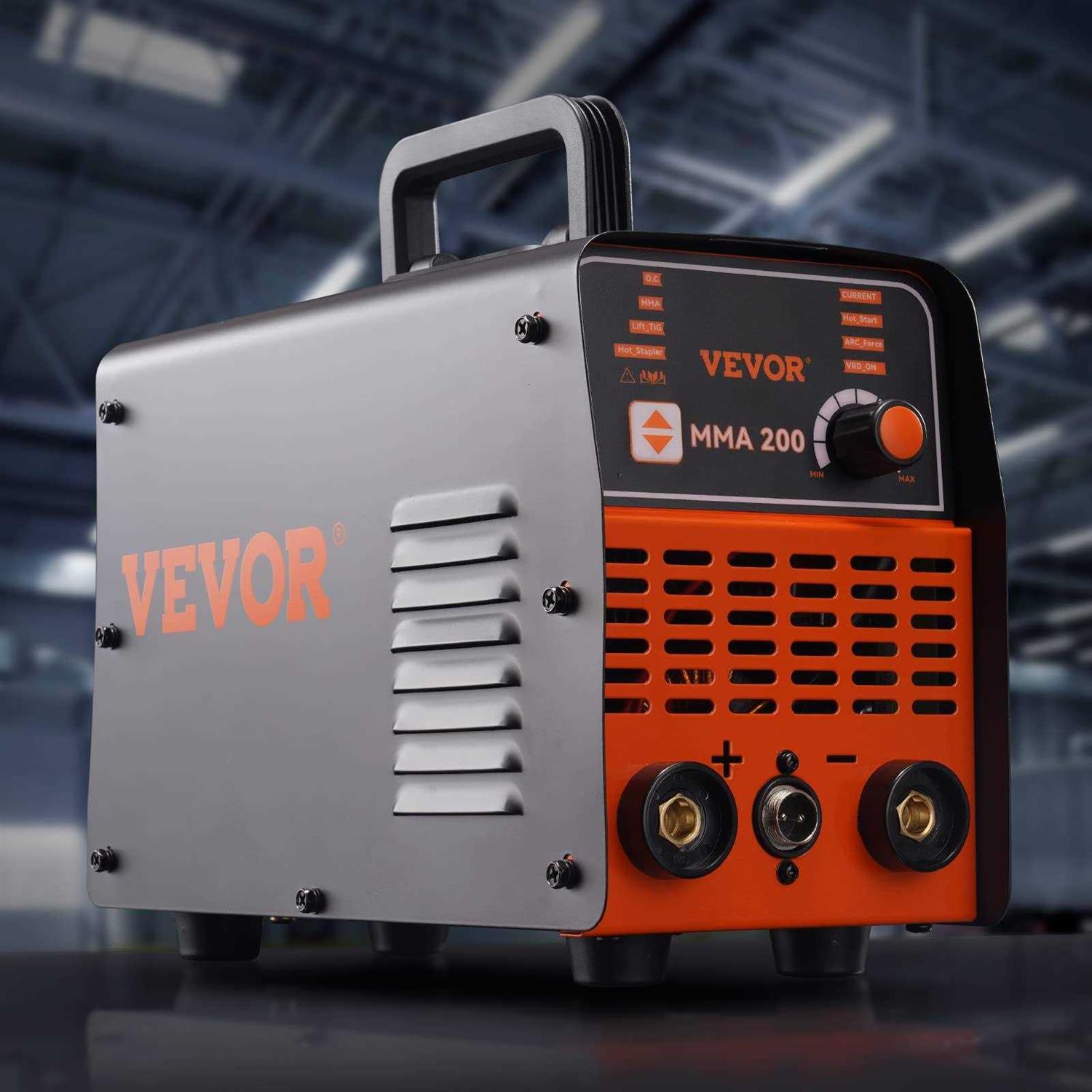 VEVOR 200 Amp 110V/220V Stick Welder Stick and Plastic ARC Welding Machine 17.95HP w/ Hot Start Stapler Anti-Stick for Repair - Cheap Fitting