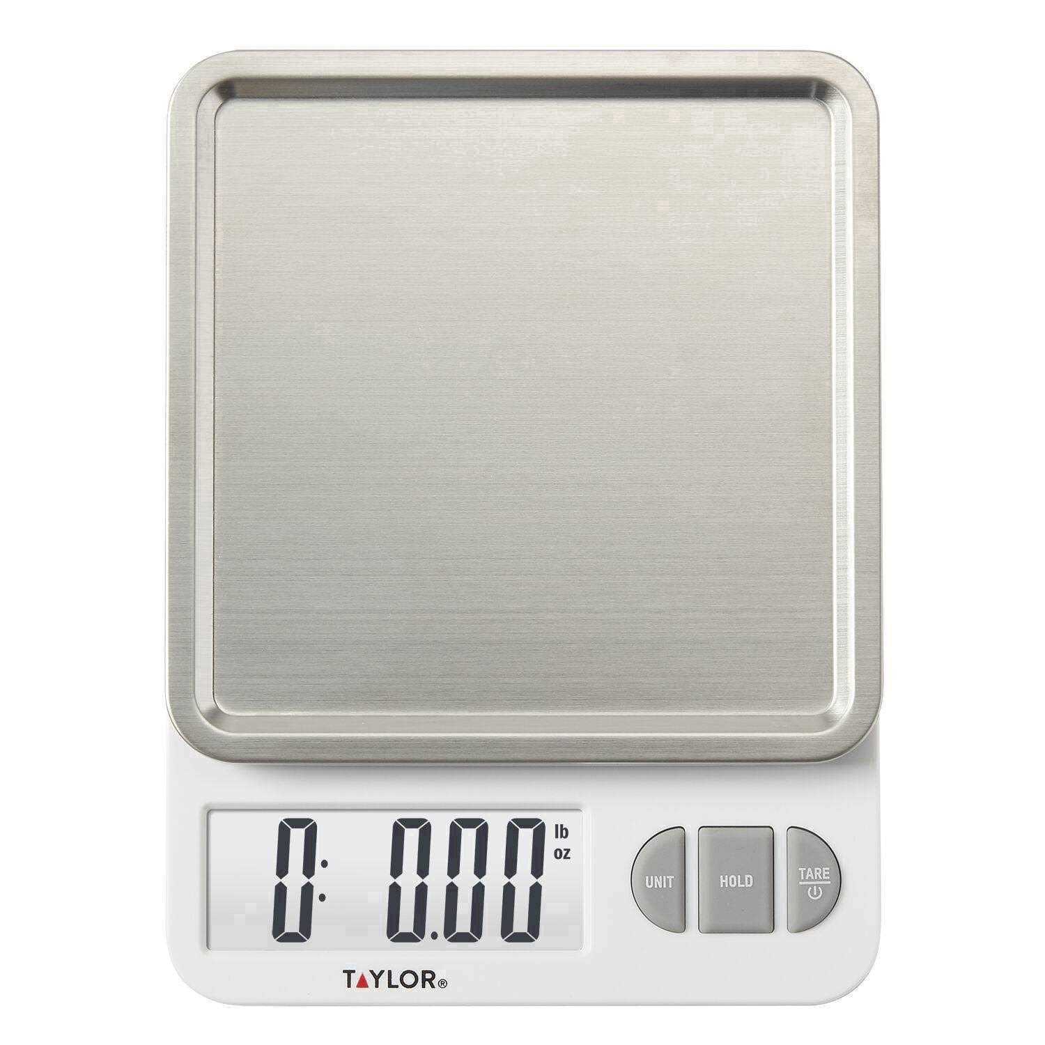 Taylor Digital Kitchen Scale Stainless Steel Platform - Cheap Fitting