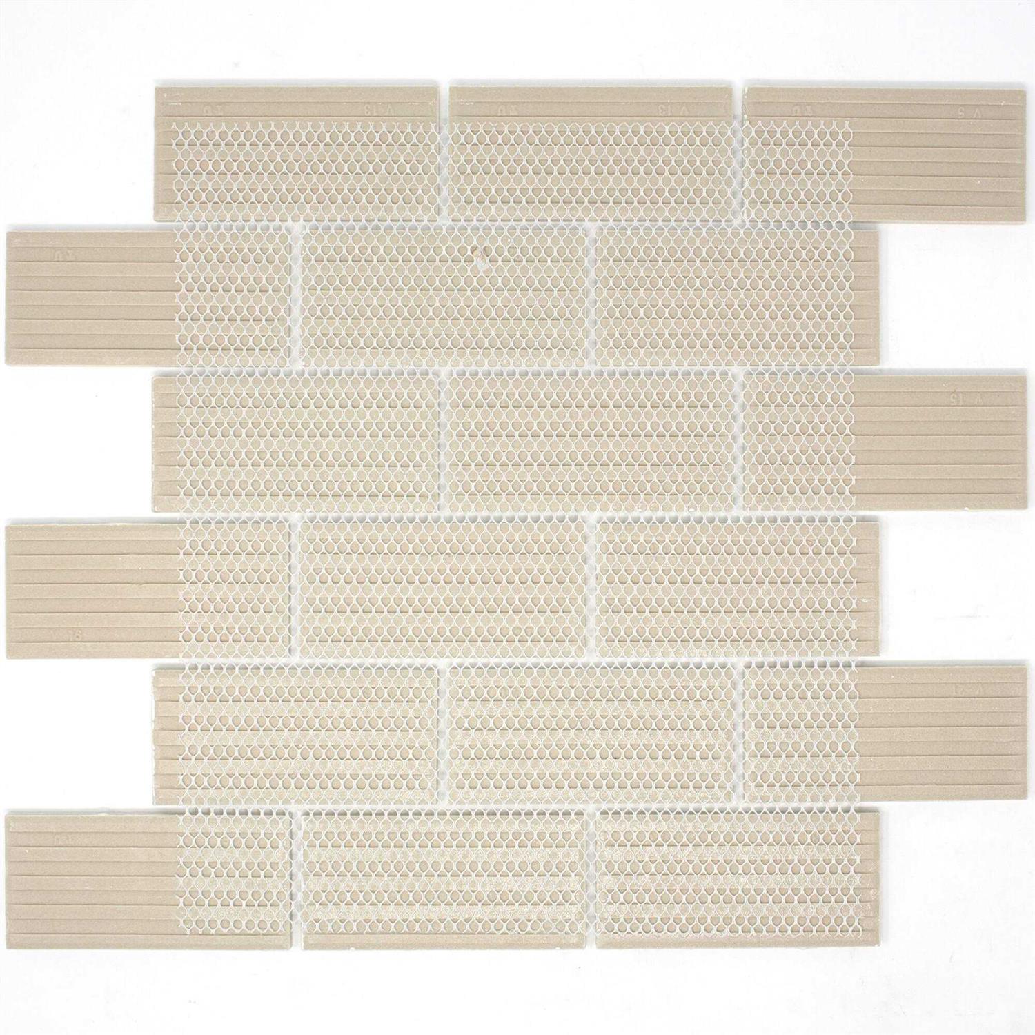Supreme Tile TileGen. 2 x 4 Brick Porcelain Tile in White Floor and Wall Tile - Cheap Fitting
