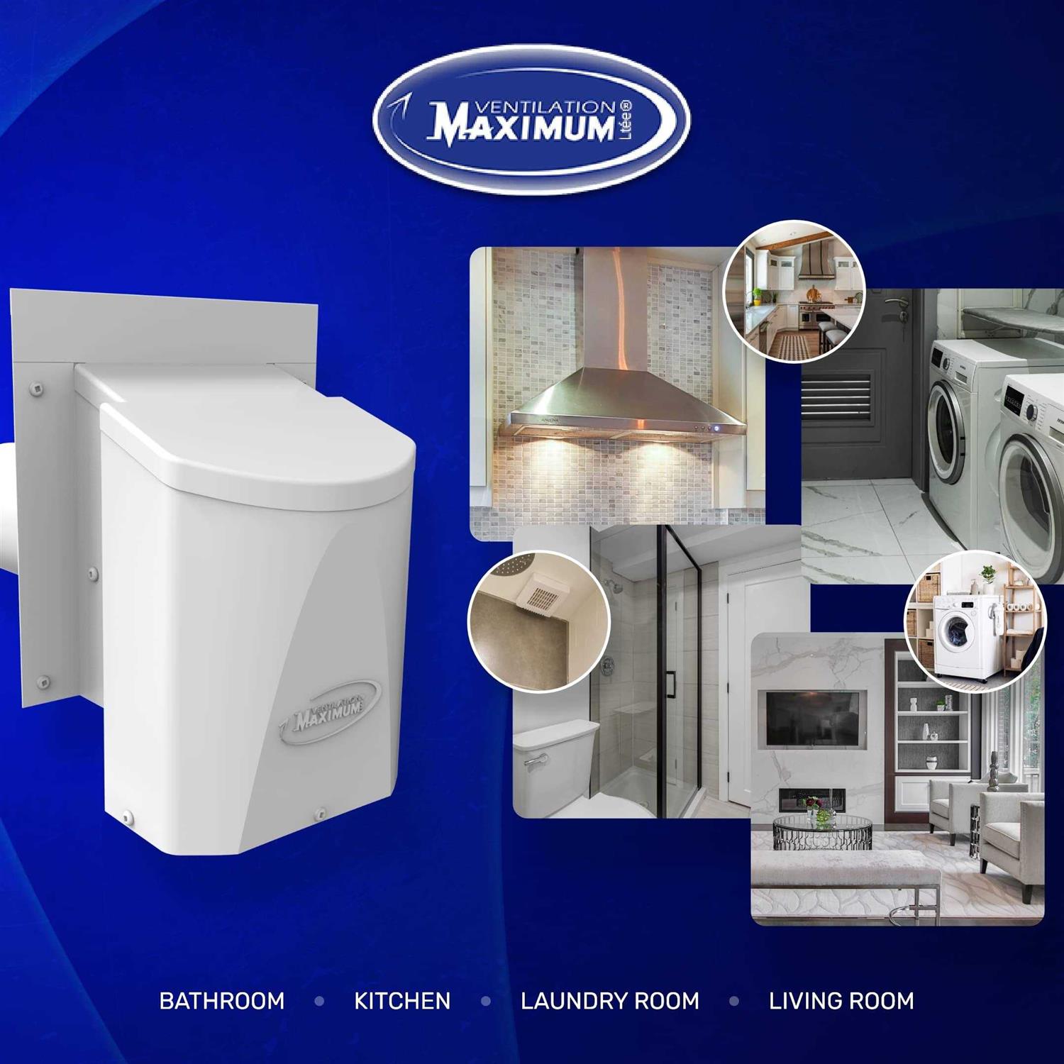 MAXIMUM Ventilation 4 inch Outdoor Wall Dryer Vent Cover Bathroom Vent Cover - Cheap Fitting