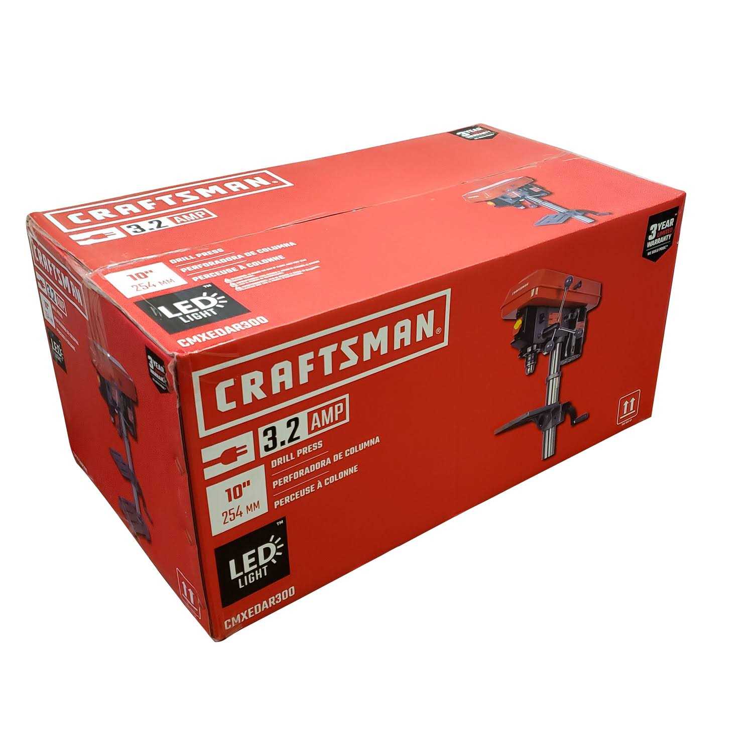 Craftsman 3.2 amps 5 in. 5 speed Drill Press - Cheap Fitting
