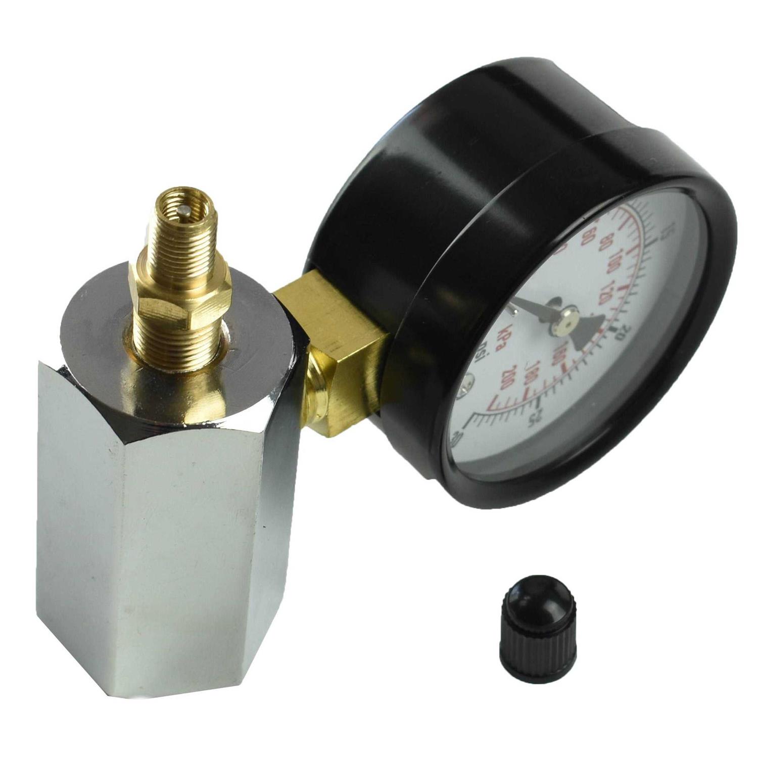 Carbo Usa Gas Test Pressure Gauge 15 Pound 15 PSI / 100 kPa - Cheap Fitting