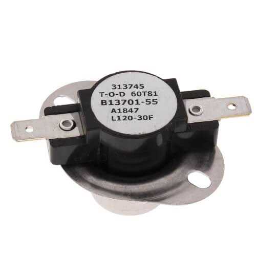 Goodman Auto Limit Switch,90 Deg. to 120 Deg F B1370155 - Cheap Fitting
