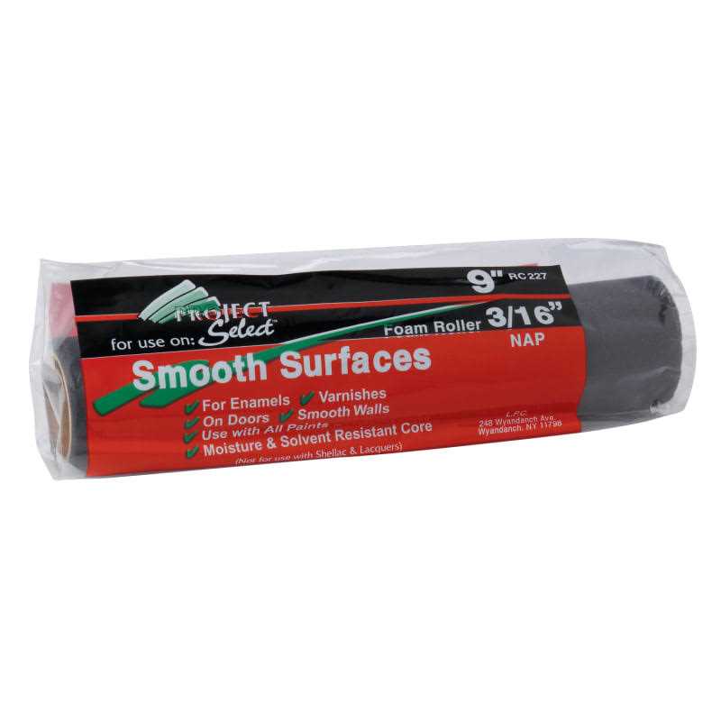 Linzer Foam Paint Roller Cover - Cheap Fitting