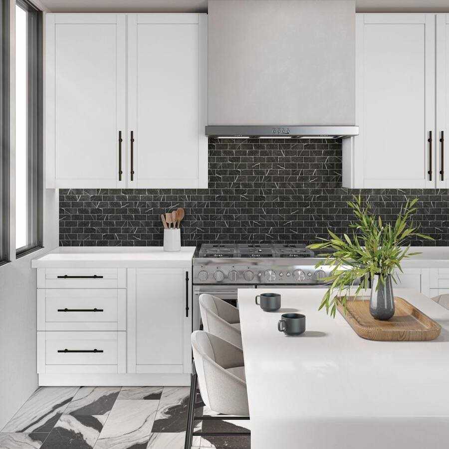 Daltile Restore 12 in. x 24 in. Glazed Ceramic Mosaic Tile - Cheap Fitting