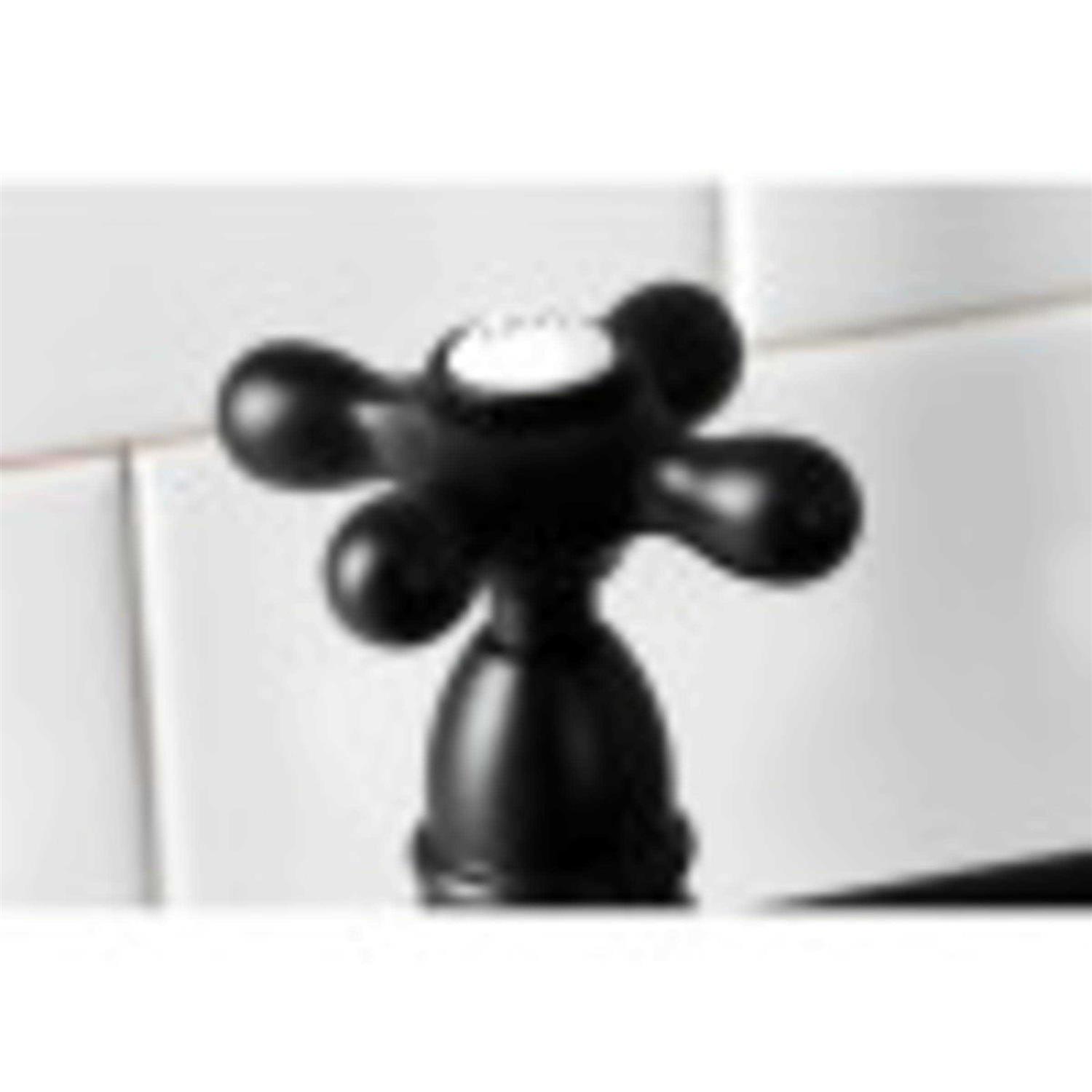 Kingston Brass KS1273AXBS Heritage Bridge Kitchen Faucet with Brass Sprayer - Cheap Fitting