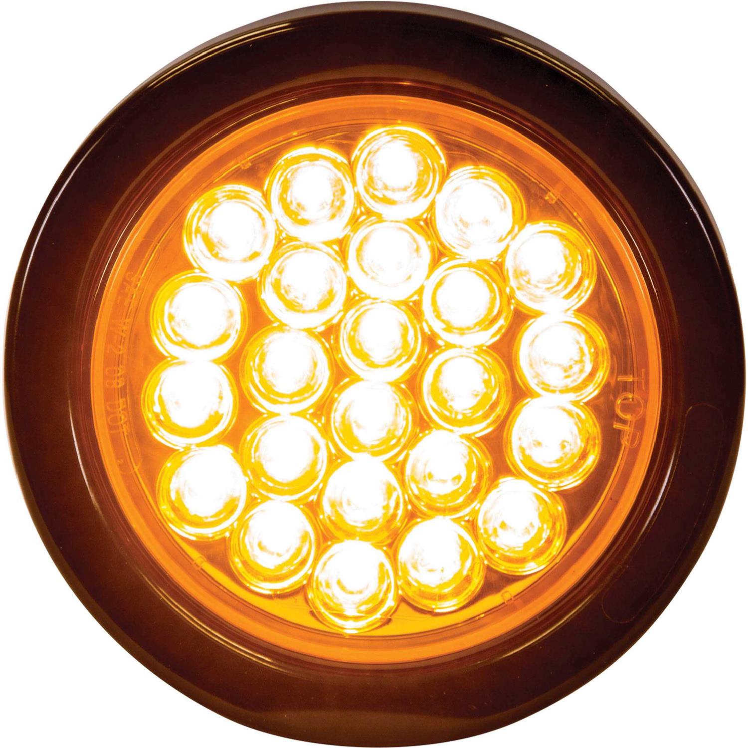 Buyers Products 4 Amber Round Recessed Strobe Light SL40AR - Cheap Fitting