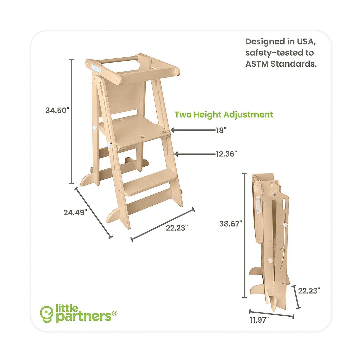 Little Partners Learn N Fold Learning Tower - Cheap Fitting