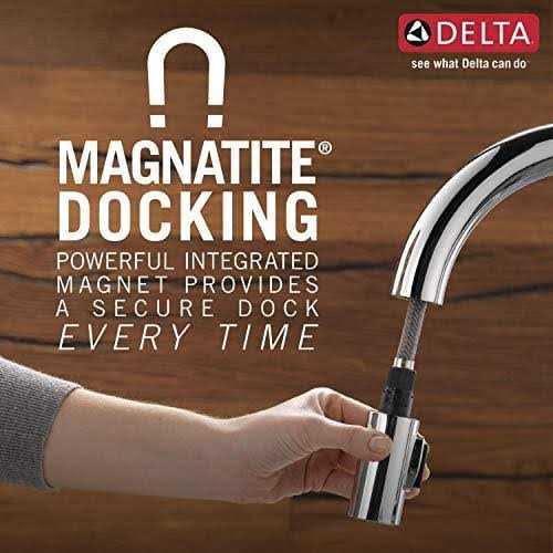 Delta Lenta Single-Handle Pull-Down Kitchen Faucet - Cheap Fitting