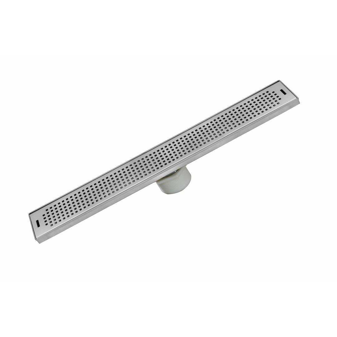 LUXE Linear Drains SP-60-POL Linear Grid Shower Drain Finish - Cheap Fitting