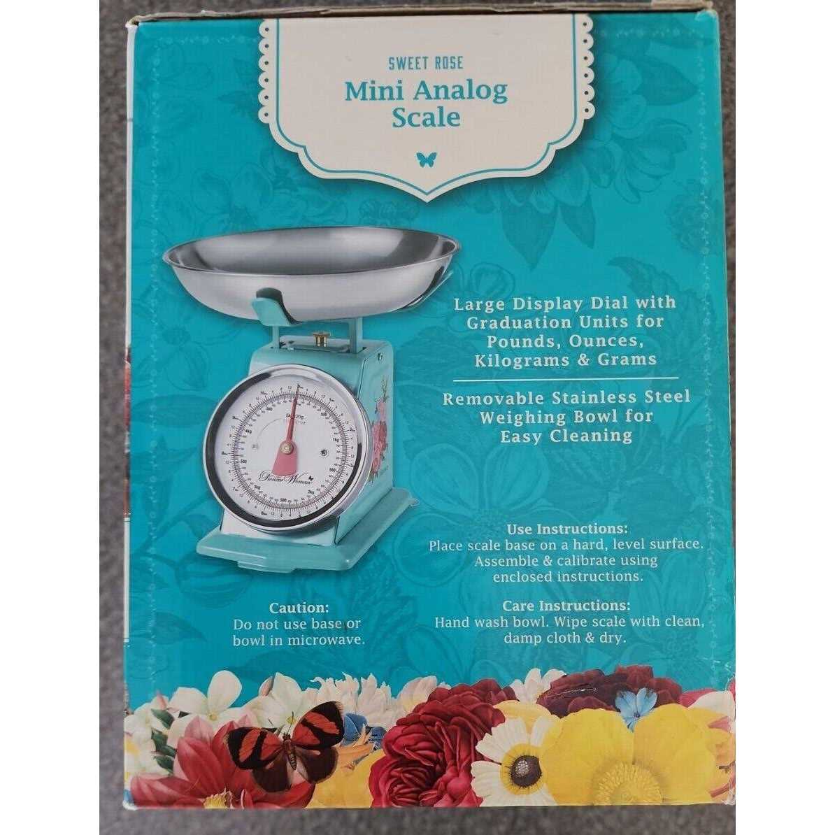 The Pioneer Woman Sweet Rose Mini Analog Scale - Cheap Fitting