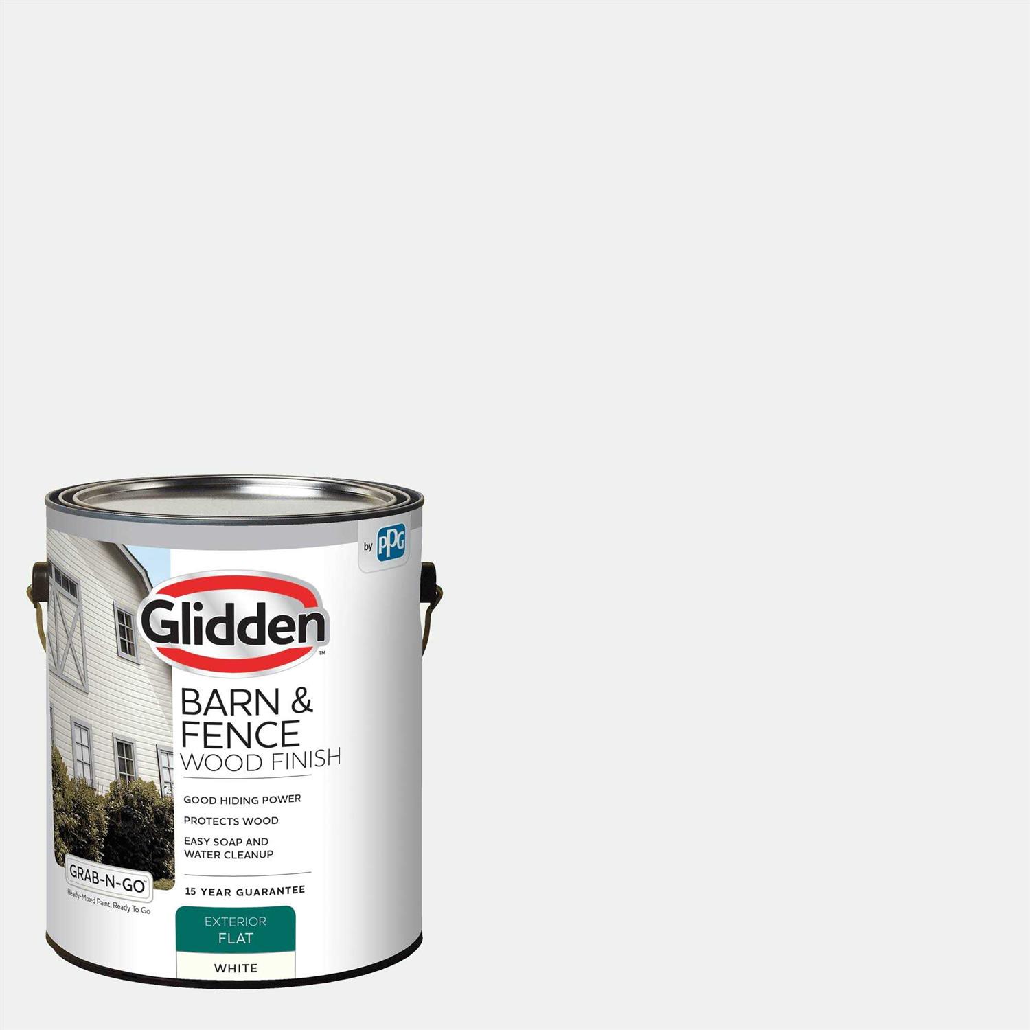 Glidden Grab-N-Go Barn & Fence Flat Finish Exterior Paint - Cheap Fitting