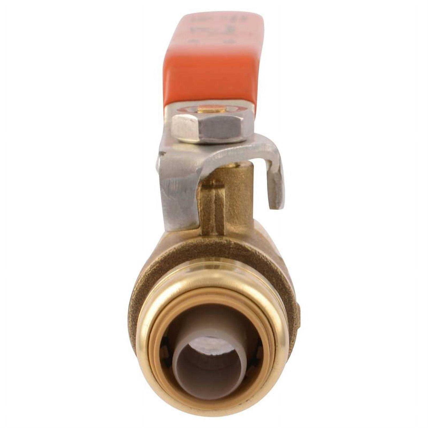 SharkBite 1/2 in. Brass Push Fit Ball Valve 22222-0000LFA - Cheap Fitting
