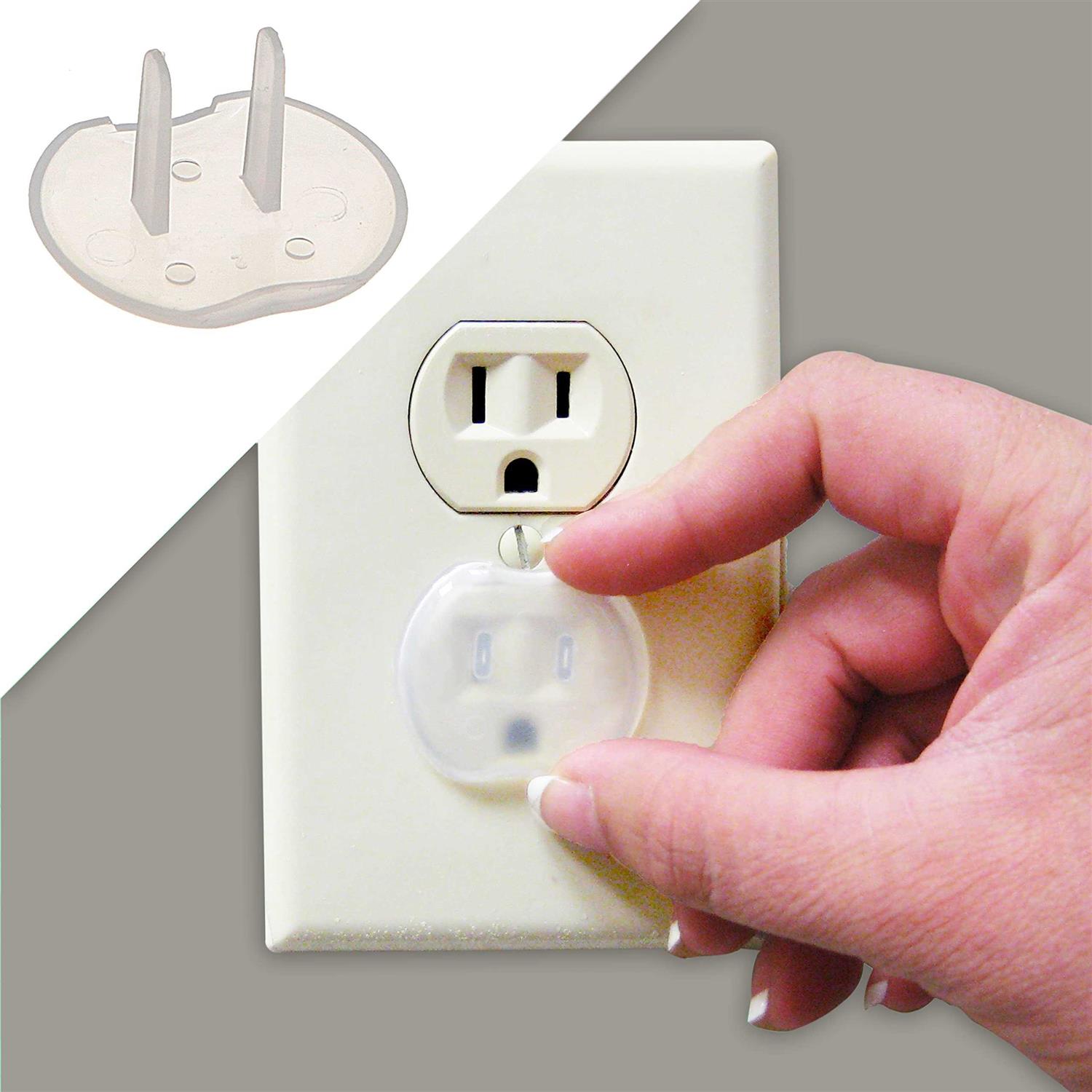 Little Chicks Baby Safety Outlet Plug Electrical Socket Covers - Cheap Fitting