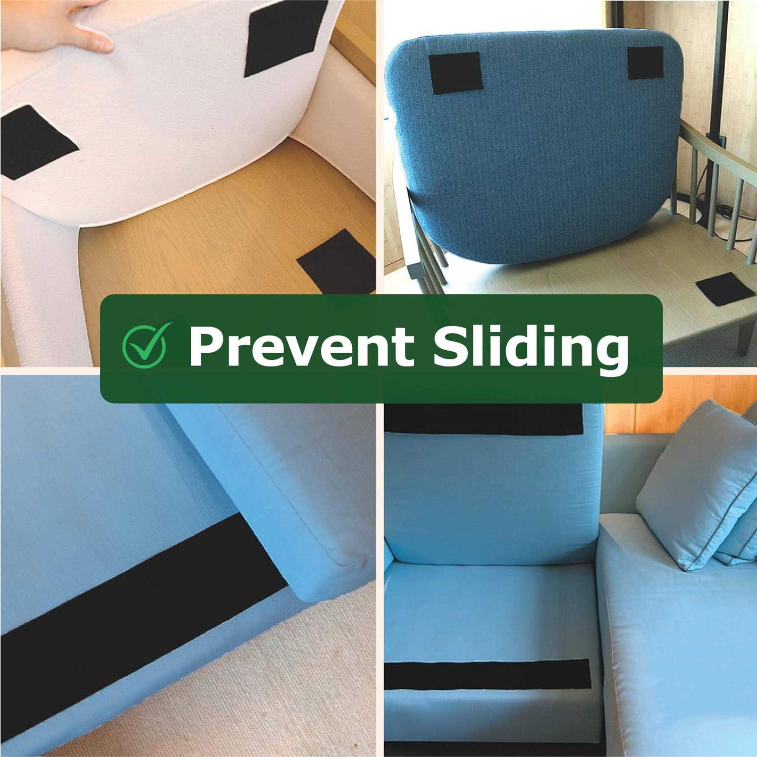 ECOHomes Couch Cushion Grip Tape Keep Couch Cushions from Sliding Non Slip Cushion Pads - Cheap Fitting