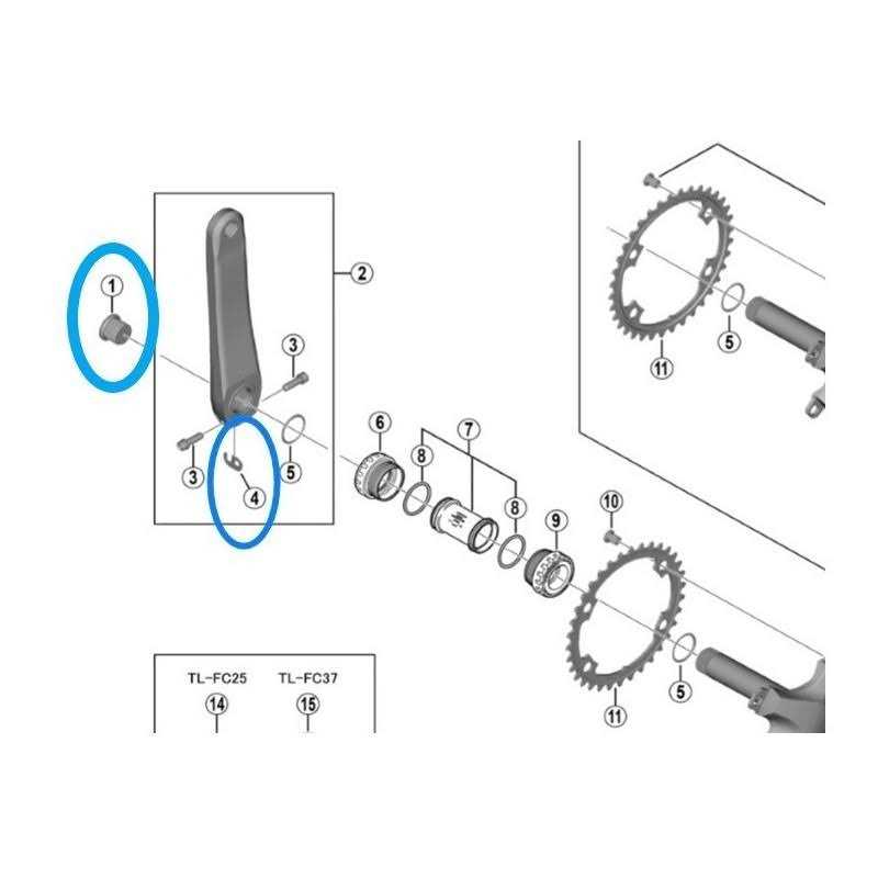 Shimano FC-M582 Crank Arm Fixing Bolt - Cheap Fitting