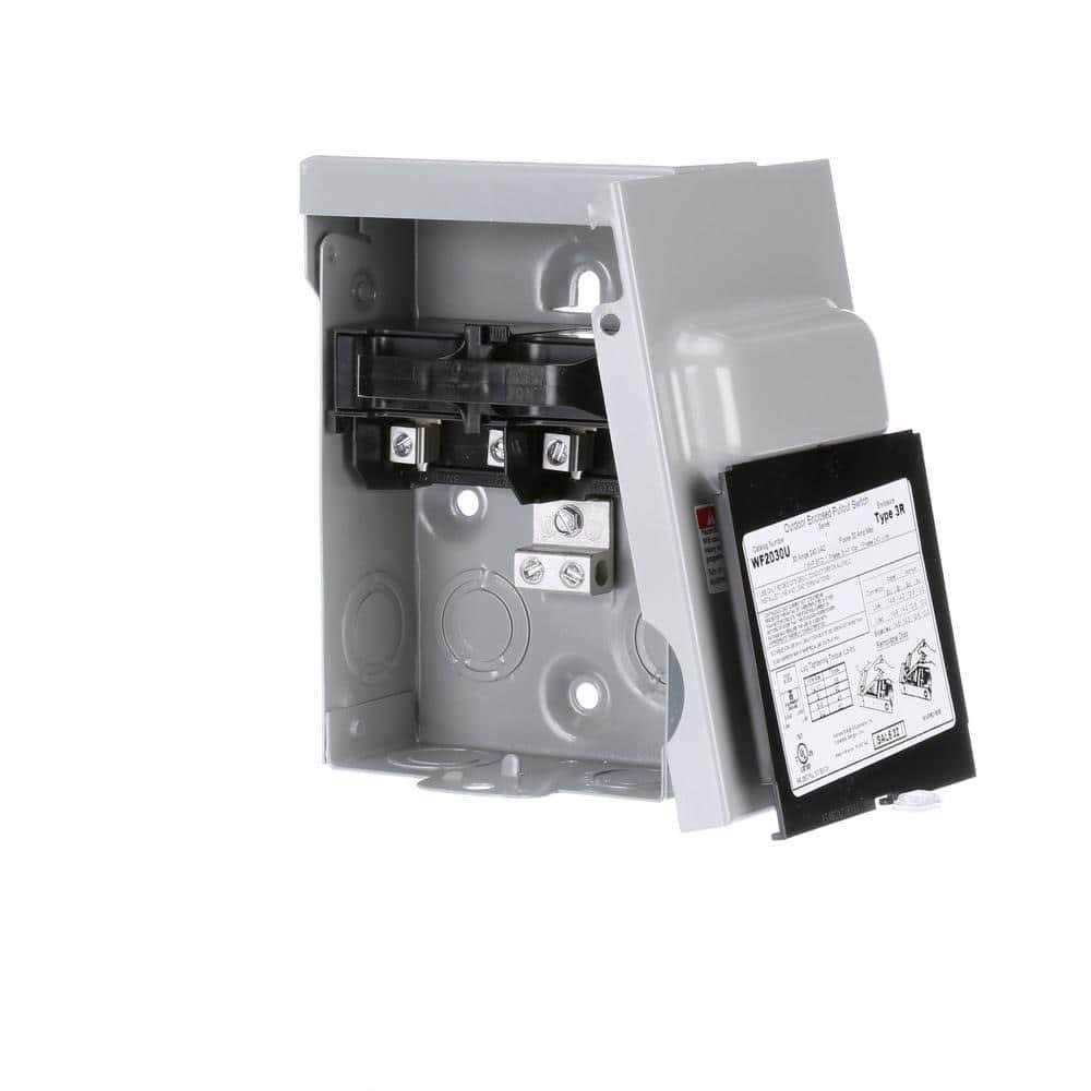 Siemens 30 Amp Fusible Outdoor AC Disconnect - Cheap Fitting