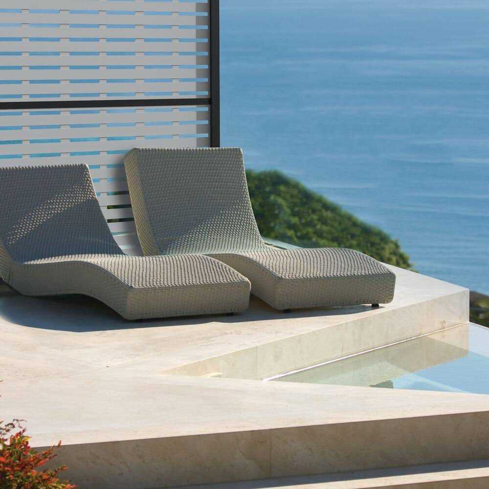 Barrette Outdoor Living 3 ft. x 6 ft. Boardwalk Polypropylene Decorative Screen Panel - Cheap Fitting