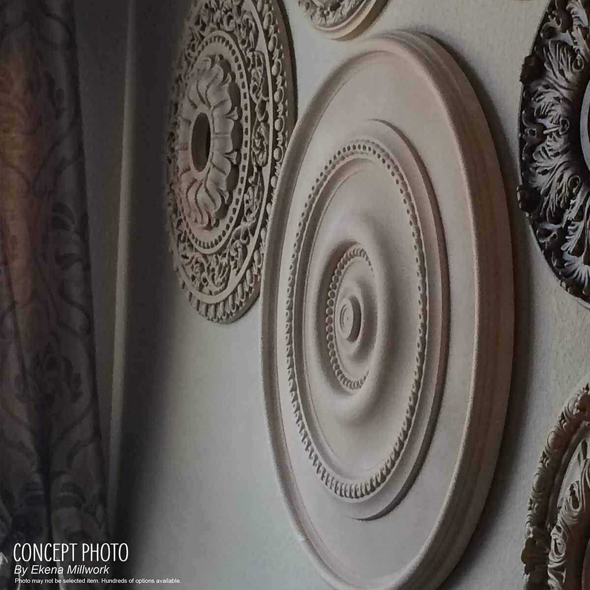 Ekena Millwork Claremont Ceiling Medallion - Cheap Fitting