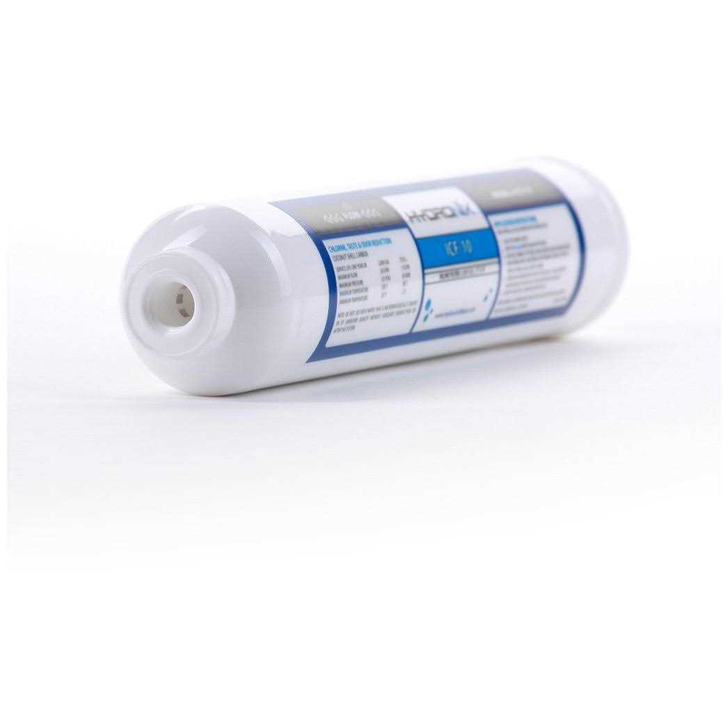 Hydronix ICF-10 Inline Coconut Carbon Water Filter - Cheap Fitting