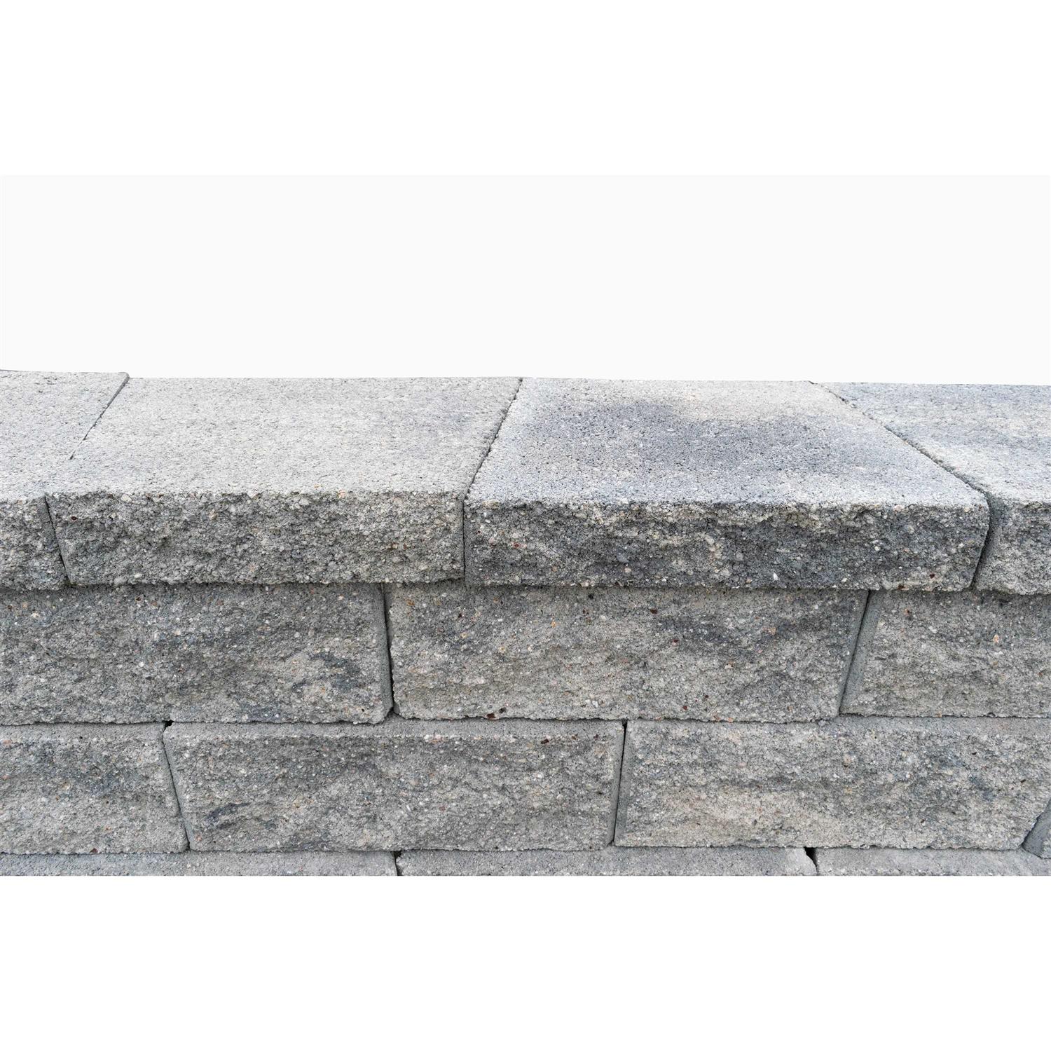ORCO 6-in H x 15.8-in L x 10-in D Concrete Retaining Wall Block 595970B - Cheap Fitting