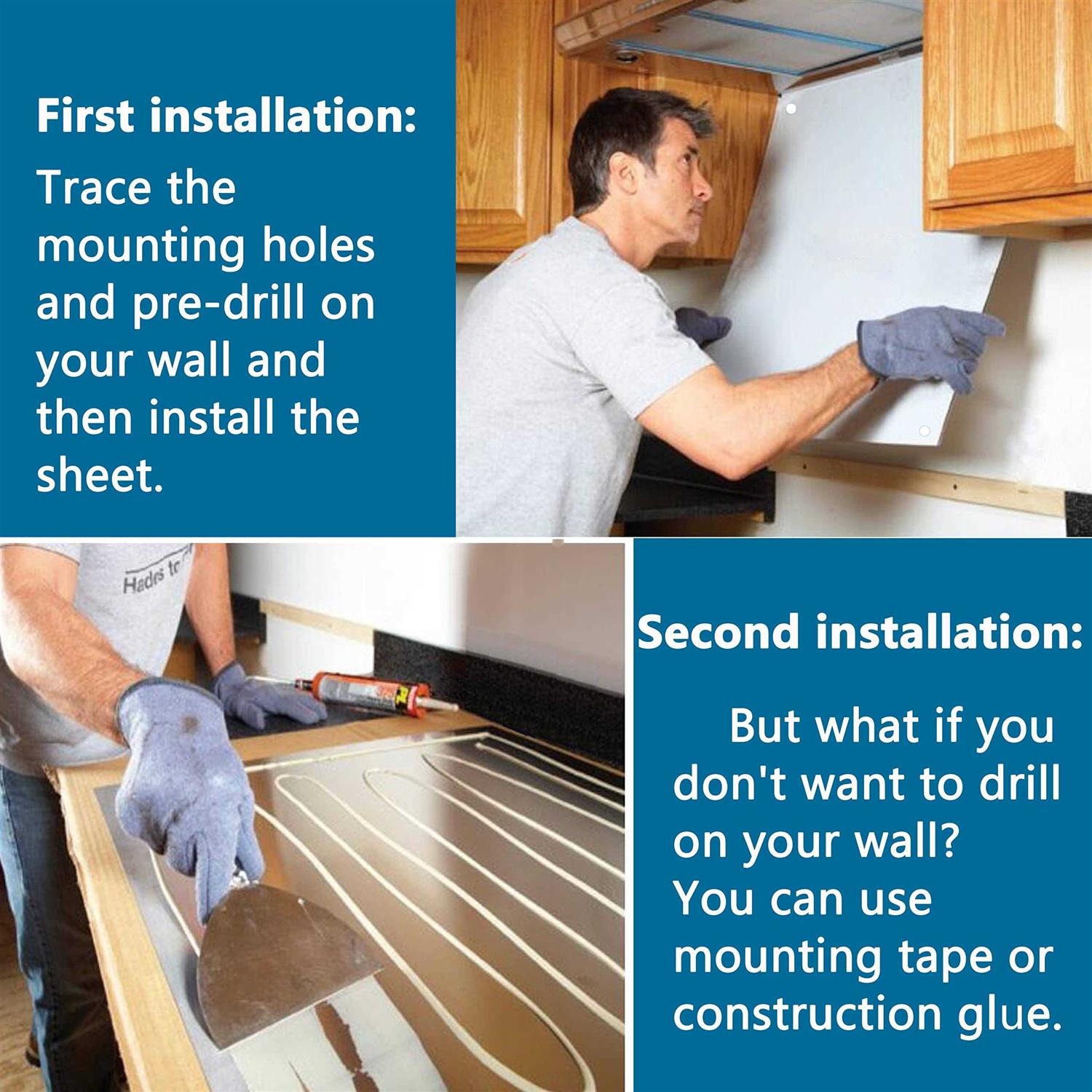 Hqsgdmn 24 By 30 Stainless Steel Stove Backsplash Splatter Guard SP3604 Range Hood Backsplash Wall Shield Metal Panel, Ultra Flat Easy Clean And Install - Cheap Fitting