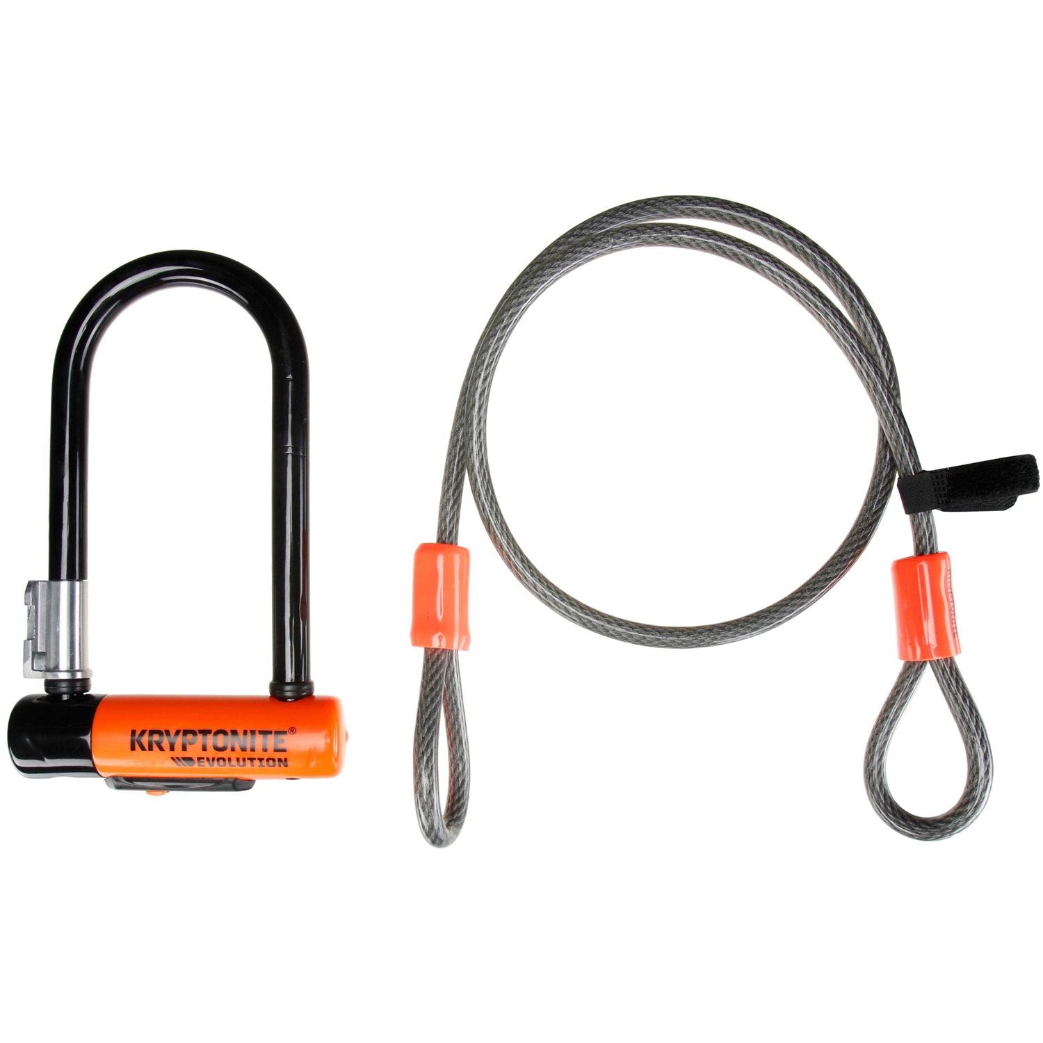 Kryptonite Evolution Mini-7 U-Lock Cable - Cheap Fitting