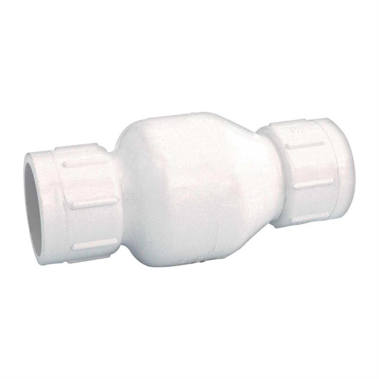 Homewerks 2 in. D X 2 in. D FIP PVC Spring Loaded Check Valve - Cheap Fitting